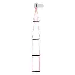 Scaletta di emergenza ad incasso a 3 gradini