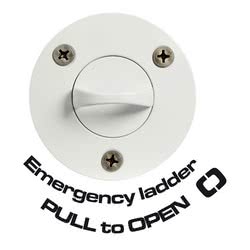 Scaletta emergenza fissaggio con viti