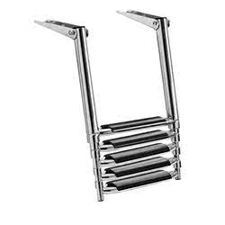 Scaletta telescopica per plancetta 5 gradini large