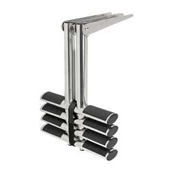 Scaletta Diver telescopica 4 gradini nera