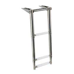 Scaletta telescopica da plancetta con maniglia di presa integrata