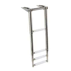 Scaletta telescopica per plancetta 4 gradini
