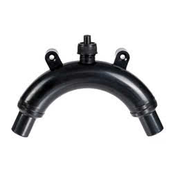 Polypropylene U-trap f. toilet units 25 mm