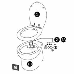 Ricambi ed accessori per WC elettrici Laguna e Luxury e WC SILENT Slim, Ultra Slim ed Elegant