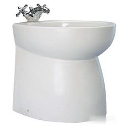 SILENT ceramic bidet high straight