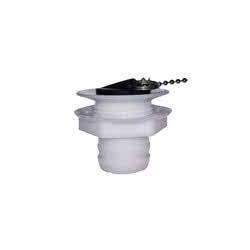 Straight drain for sink