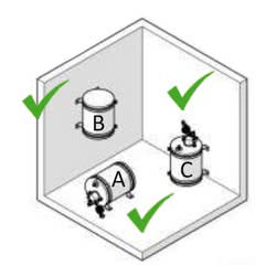 Boat Boiler inox 30 l