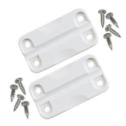 Coppia cerniere bianche per ghiacciaia IGLOO