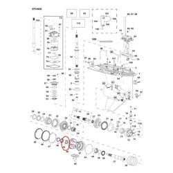 NEEDLE BEARING ASSEMBLY, Rear