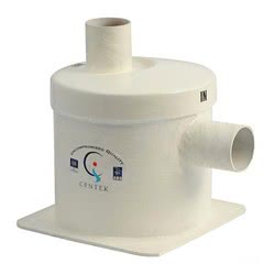 Marmitta vetroresina 50 mm scarico laterale