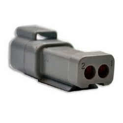 2 Pin Wire Receptacle Connector