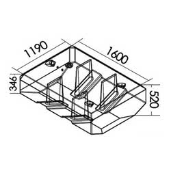 Serbatoio carburante 767 l
