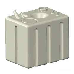 Serbatoio carburante modulare orizzontale  164 l