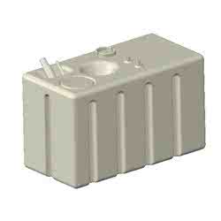 Serbatoio carburante modulare orizzontale 248 l