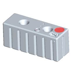 Serbatoio rigido orizzontale acqua potabile 343 l