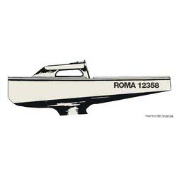 Lettere autoadesive  per Targa