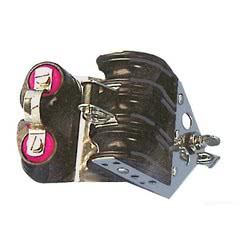 Bozzello sfere 3 pulegge strozzascotte 8x28 con arricavo