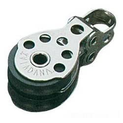 Mini-block 2pulleys 6x25