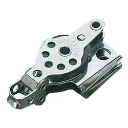 Bozzello 2 pulegge strozzascotte arricavo 6x25