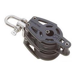 Bozzello 2 pulegge (testa universale) arricavo A