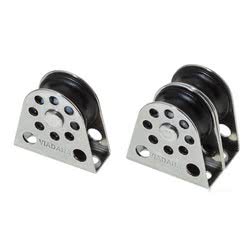 Bozzello verticale di rinvio doppio cime mm 6