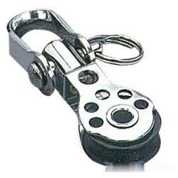 Microbozzello inox 1 puleggia grillo arricavo 17x5