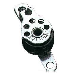 Microbozzello inox 1 puleggia piano 17x5