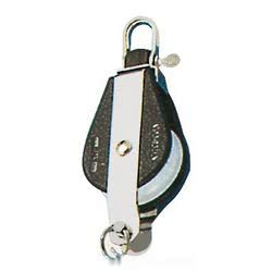 Bozzello Plastinox 1 puleggia fisso/girevole 12x56 con arricavo