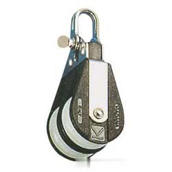 Bozzello Plastinox 2 pulegge grillo 10x45