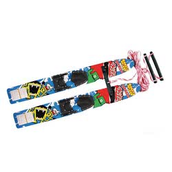 Sci nautici AIRHEAD Monsta Splash Trainer Skis in legno trattato