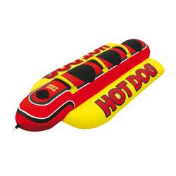 Gonfiabile Airhead Hot Dog Gioco gonfiabile da traino