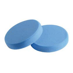 Tamponi in schiuma per lucidatrice blu 80x30 mm (cf da 2 pz) medio-morbido
