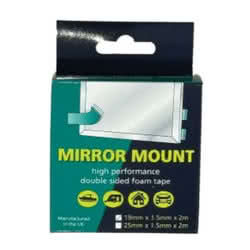 Nastro bioadesivo per montaggio specchi 19mm x 2m