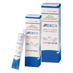 Collante per tessuti in neoprene e PVC ADECO per DIY