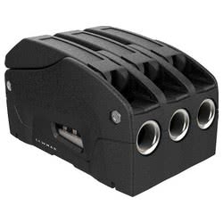 Stopper D1 triplo per cime 6-8 mm