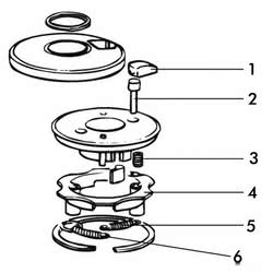 Ricambio LEWMAR per winch a 3 velocità