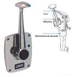 Kit controllo motore LEWMAR a leva singola