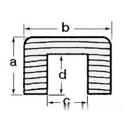 Profilo copri cavi teak Bottazzo Parabordi Paracolpi