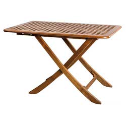 Tavolo teak 125x80 cm