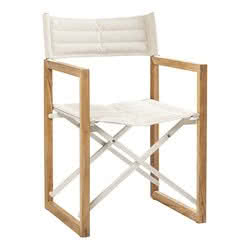 Sedia pieghevole teak ARC The Square lino