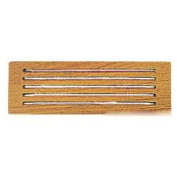 Teak protection front panel 300x100 mm