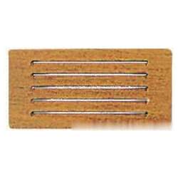 Teak protection front panel 200x100 mm