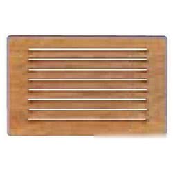 Frontalino protezione teak 200x150 mm