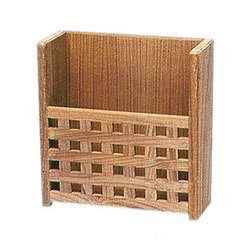 Portariviste teak 265x110x280 mm