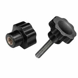 Manopola dado volantino con dado in ottone da 8mm