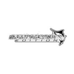 Saltwater Port Decal Evinrude Johnson BRP