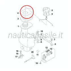 Ammortizzatore Serbatoio Evinrude Johnson BRP