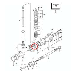 Anello 1,3 mm Evinrude Johnson BRP
