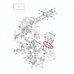Barra Distanziatrice Cavalletto Evinrude Johnson BRP