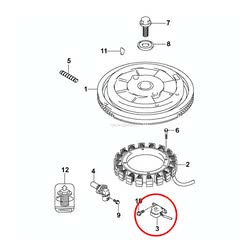 Bobina Di Accensione Evinrude Johnson BRP